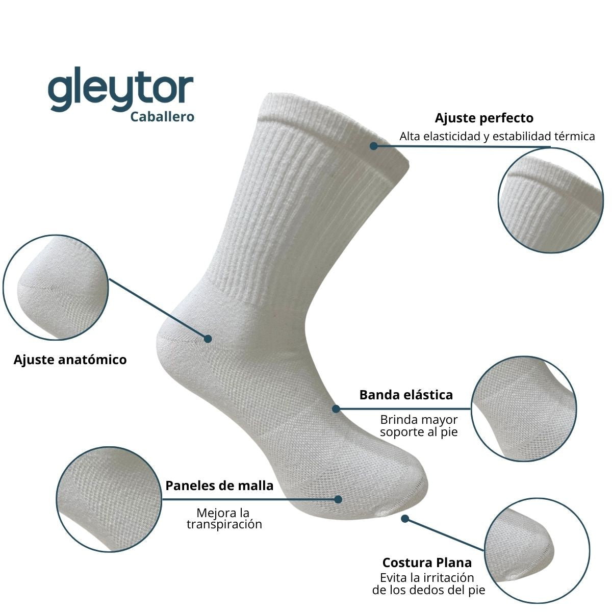 GLEYTOR CALCETINES DEPORTIVOS